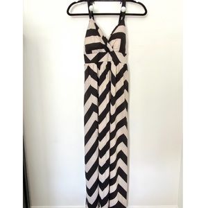 Chevron Maxi Dress